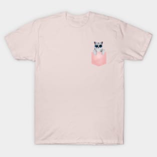 cat pocket T-Shirt